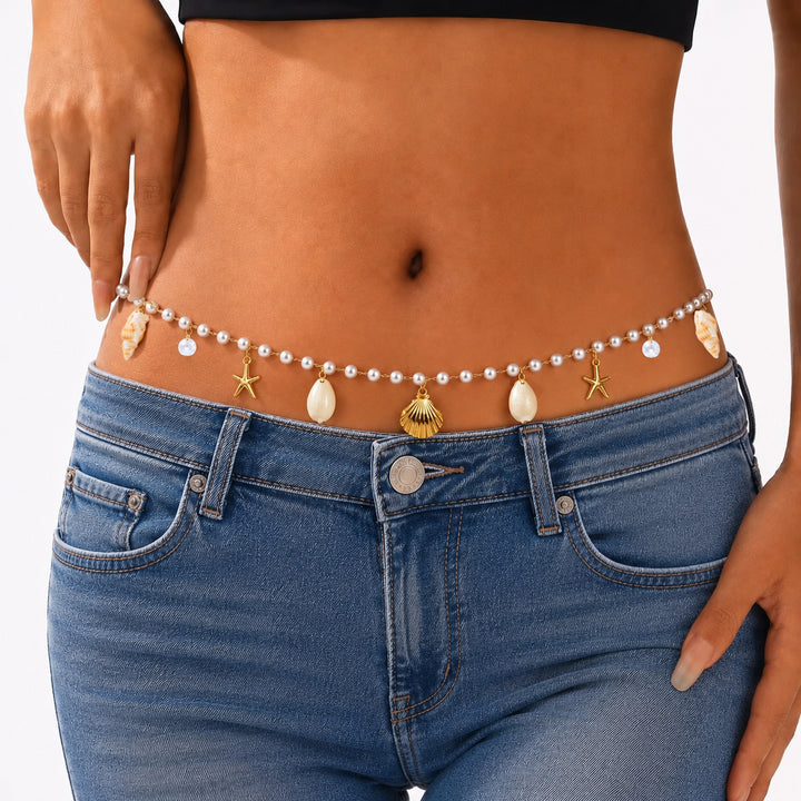 Pearl Shell Waist Chain