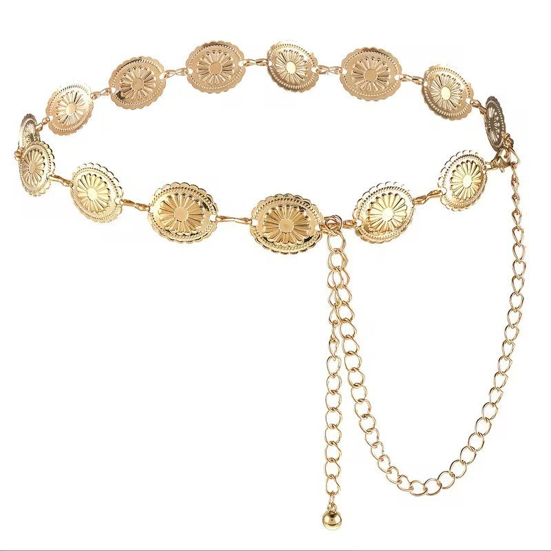 Vintage Medallion Waist Belt