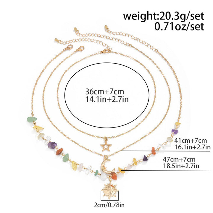 Celestial Harmony Layered Necklace