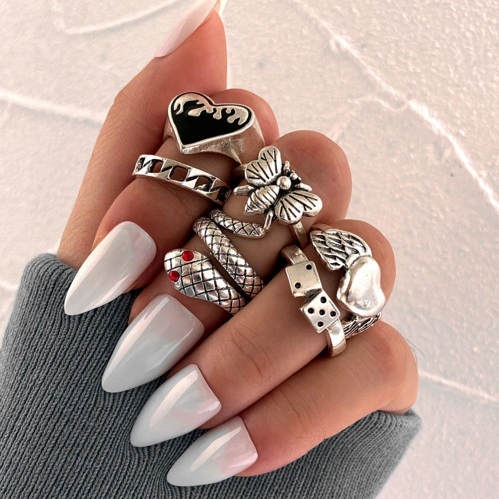 Vintage Gothic Ring Collection