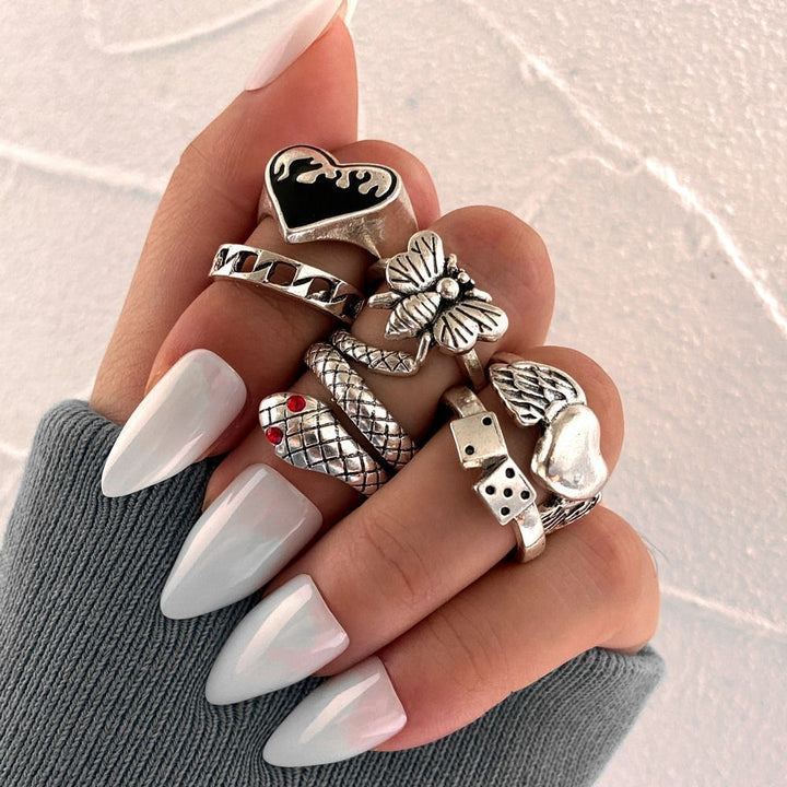Vintage Gothic Ring Collection