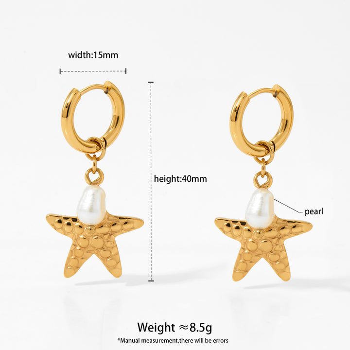 Summer Beach Charm Earrings