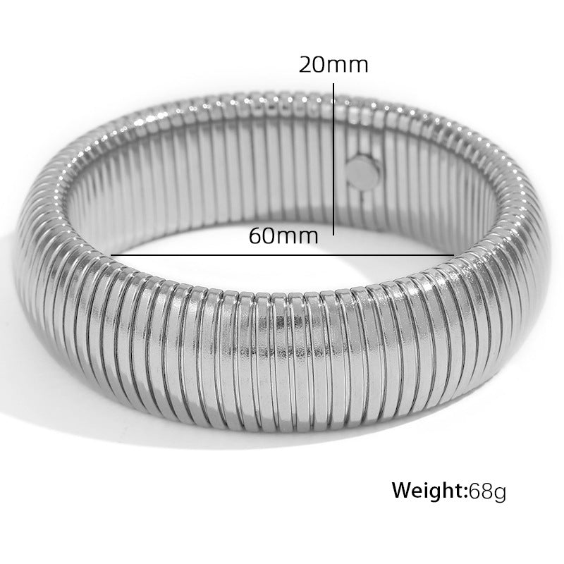 Snake Chain Bangle Bracelet