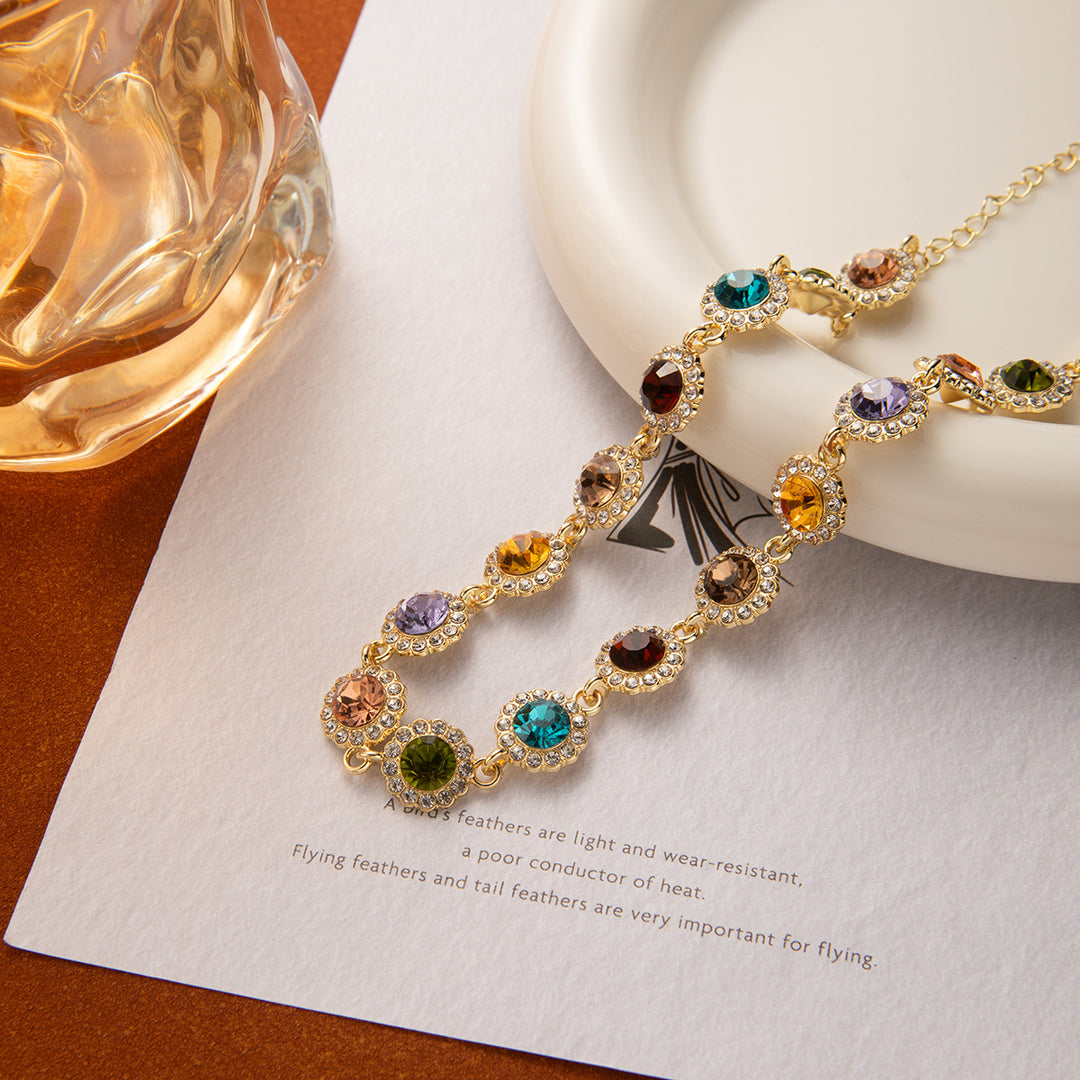 Spectrum Halo Jewelry Set
