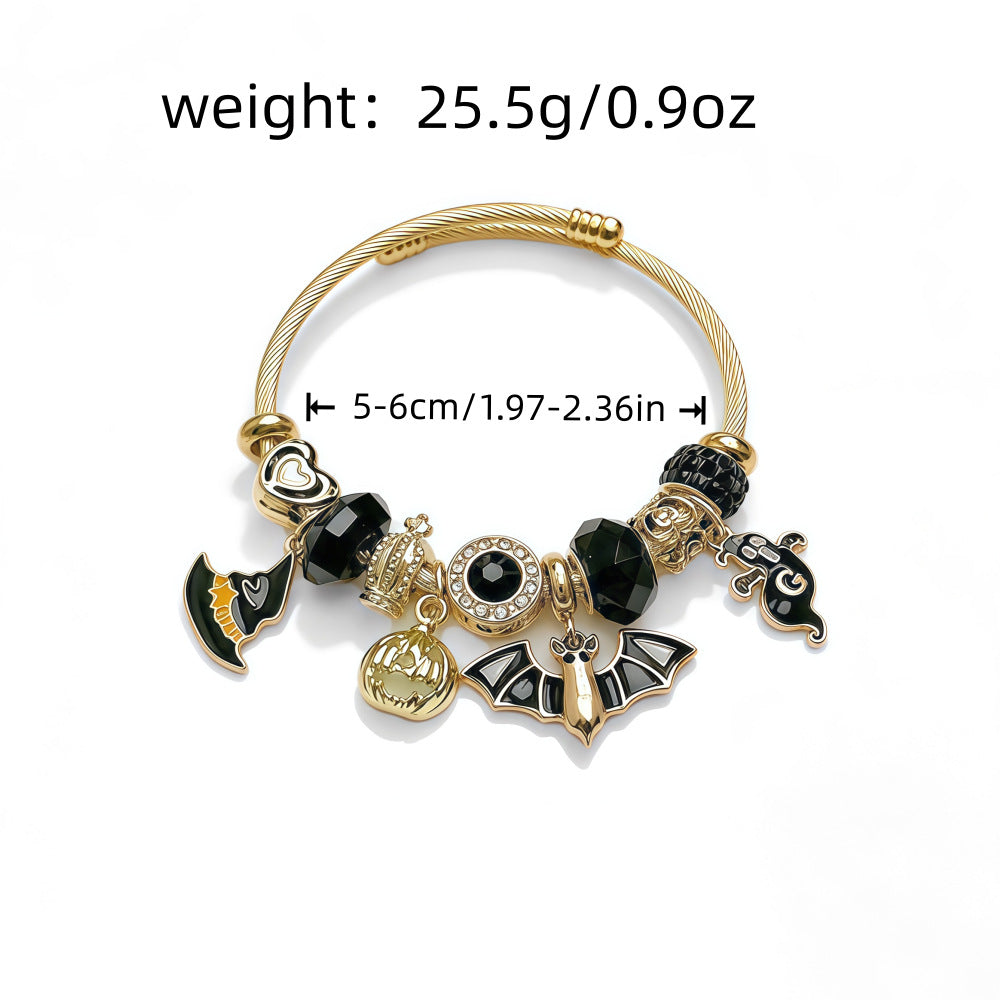 Halloween Charm Bangle