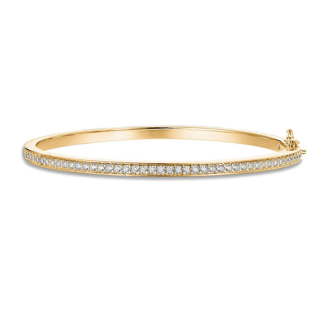 Celeste Pavé Bangle Bracelet
