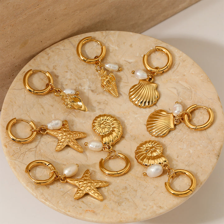 Summer Beach Charm Earrings
