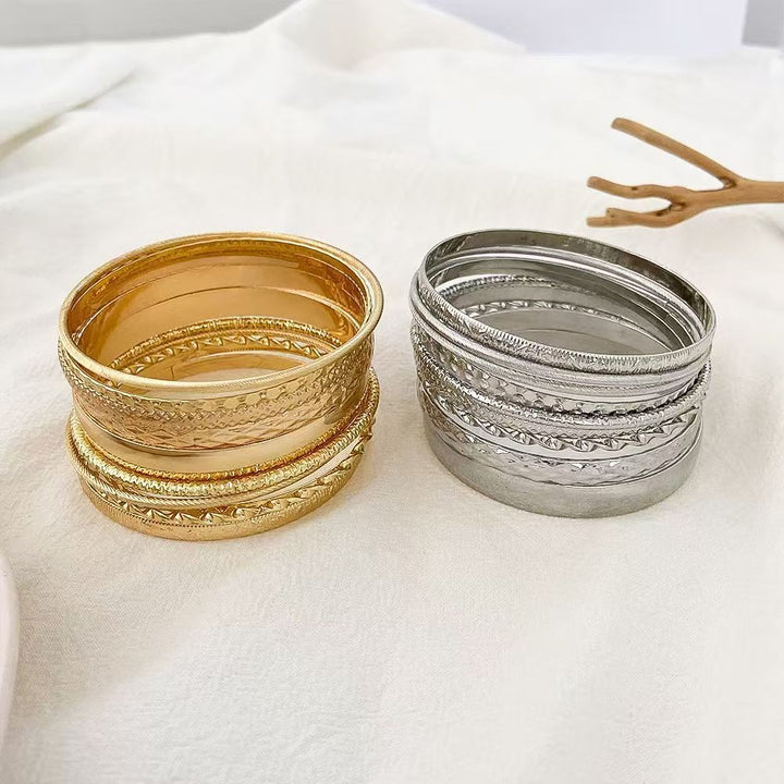 7-Piece Stackable Bangle Set