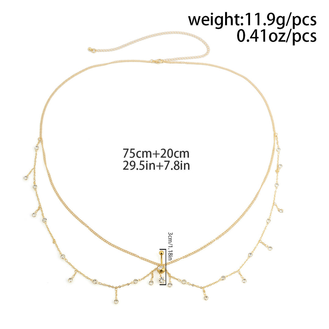 Delicate Layered Waist Chain