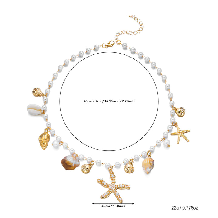 Boho Pearl Jewelry Set