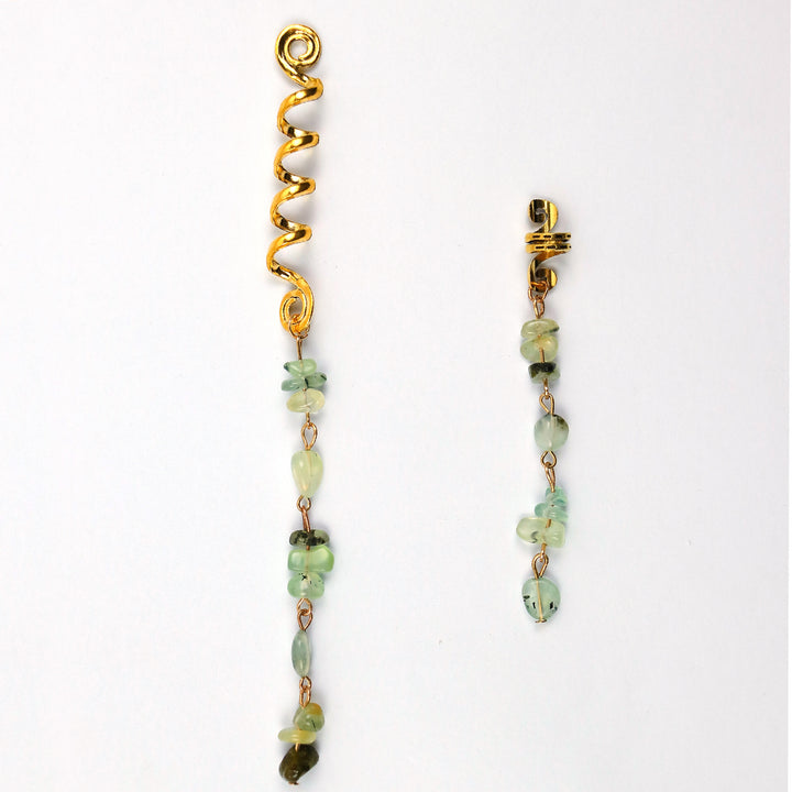 Boho Stone Tassel Hair Accessory
