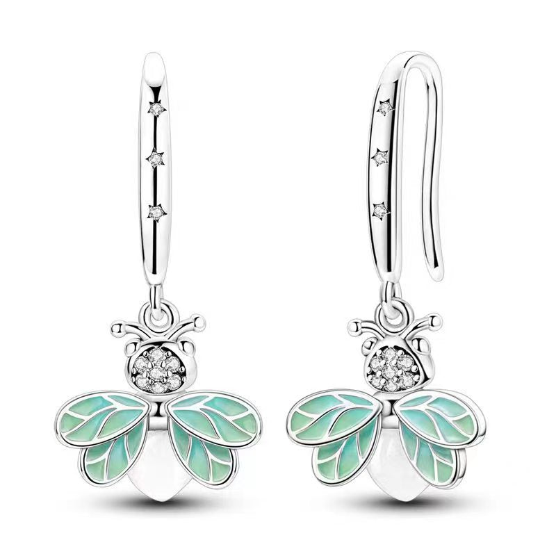 Luminous Firefly Drop Earrings