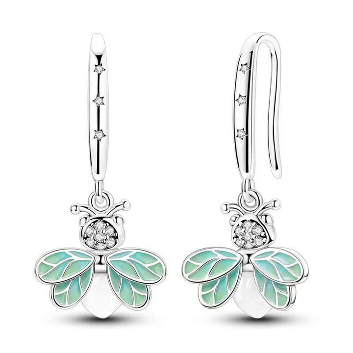 Luminous Firefly Drop Earrings