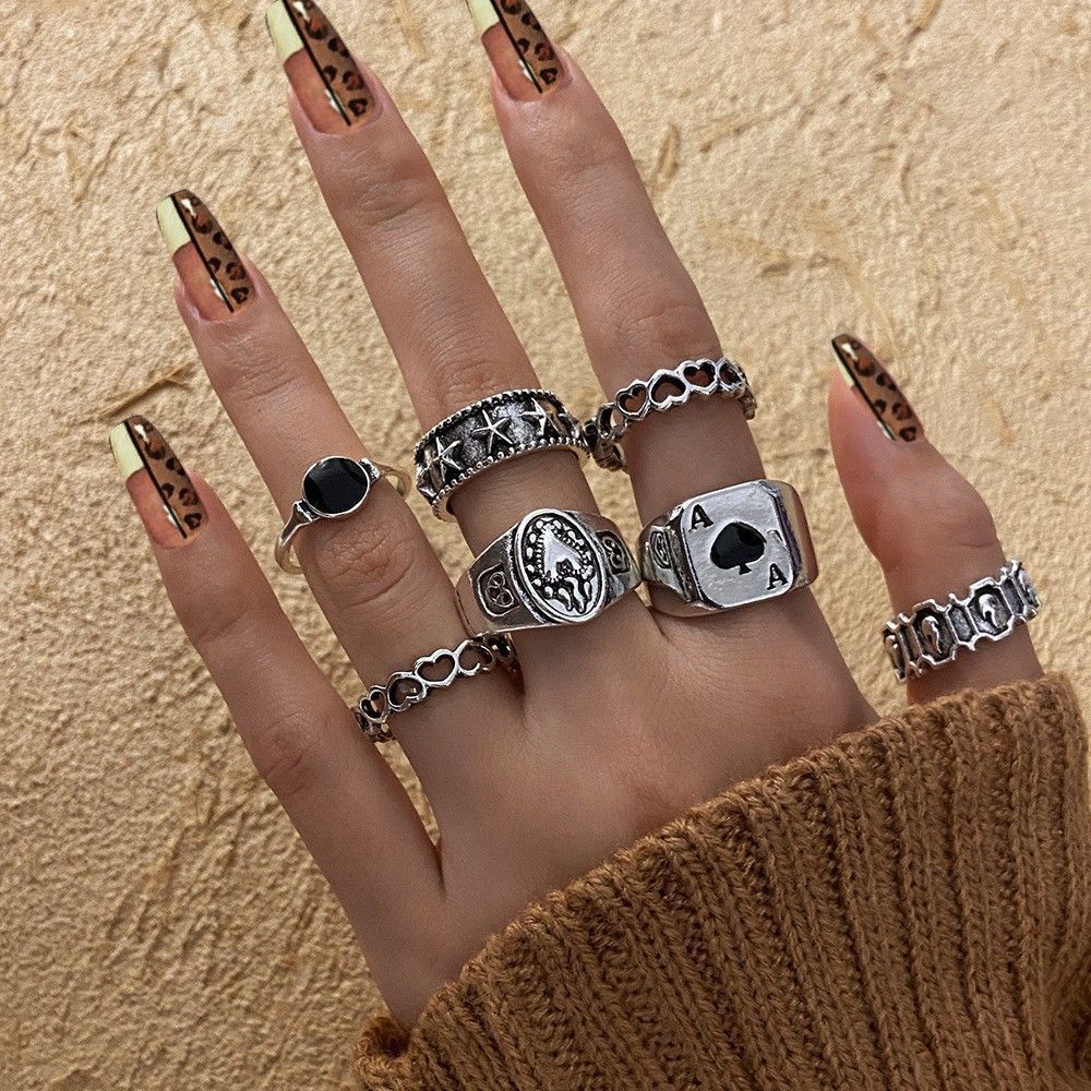 Vintage Gothic Ring Collection