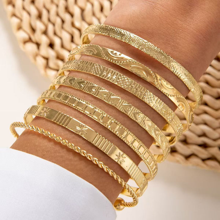 7-Piece Stackable Bangle Set