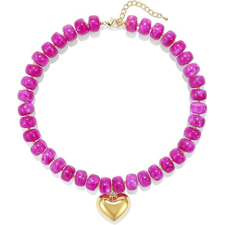 Colorful Natural Stone Necklace