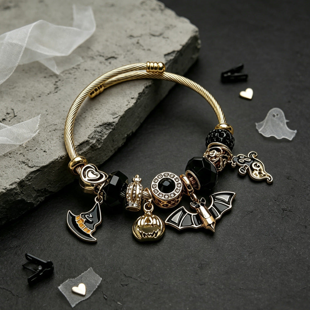 Halloween Charm Bangle