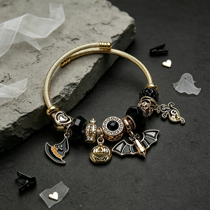 Halloween Charm Bangle
