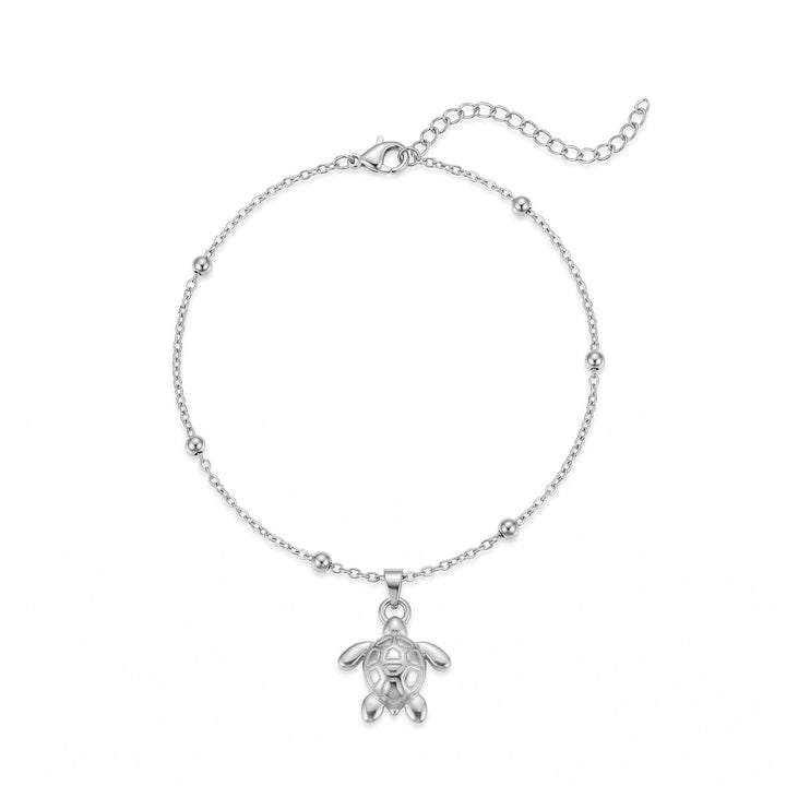 Turtle Charm Anklet