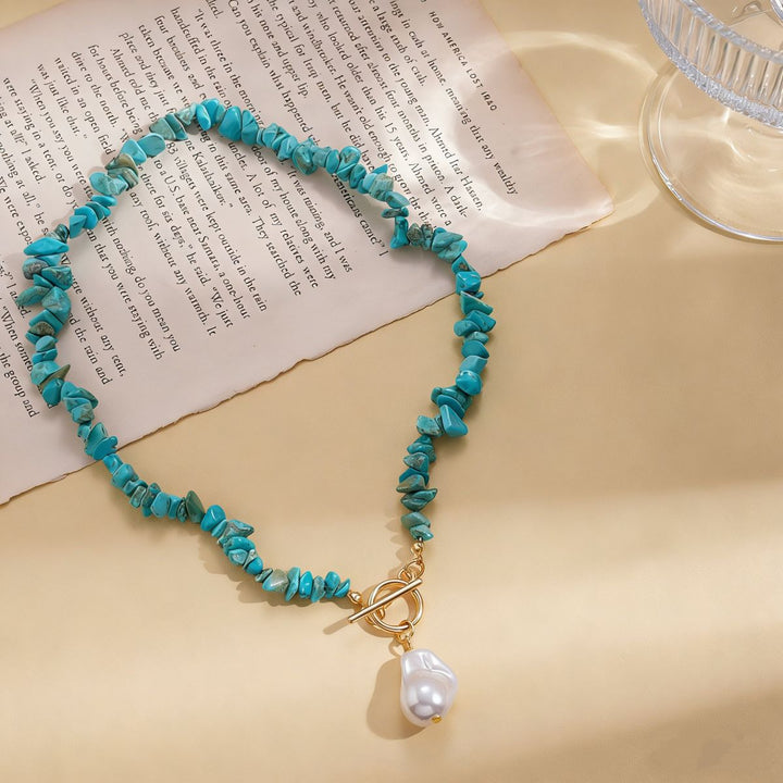 Turquoise Pearl Set