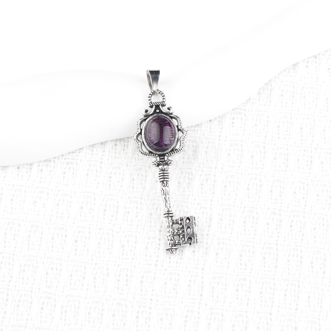Vintage Key Pendant Necklace
