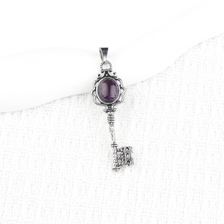 Vintage Key Pendant Necklace