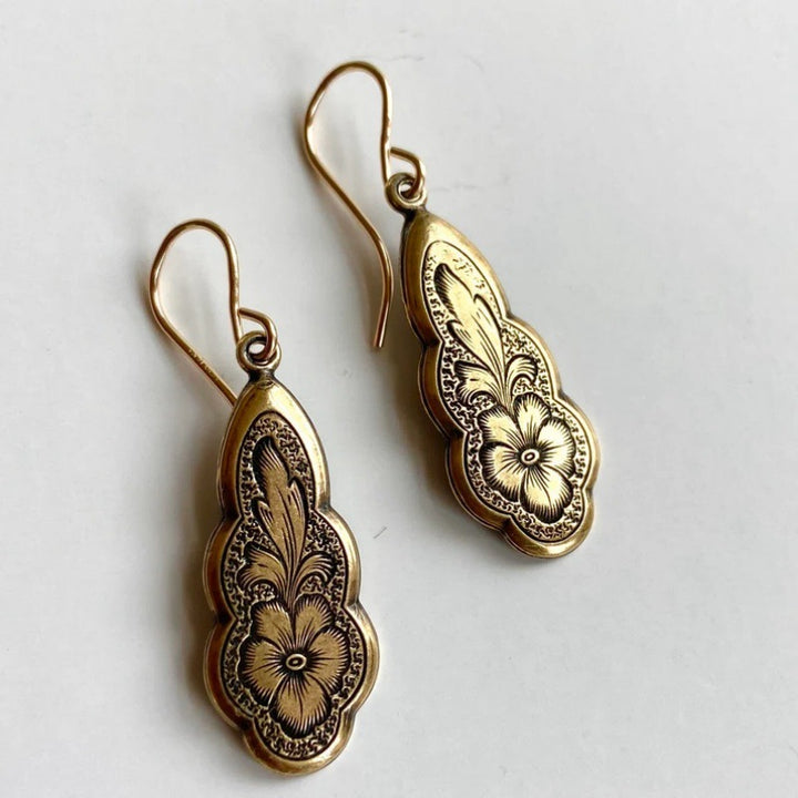 Botanical Drop Earrings