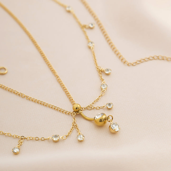 Delicate Layered Waist Chain