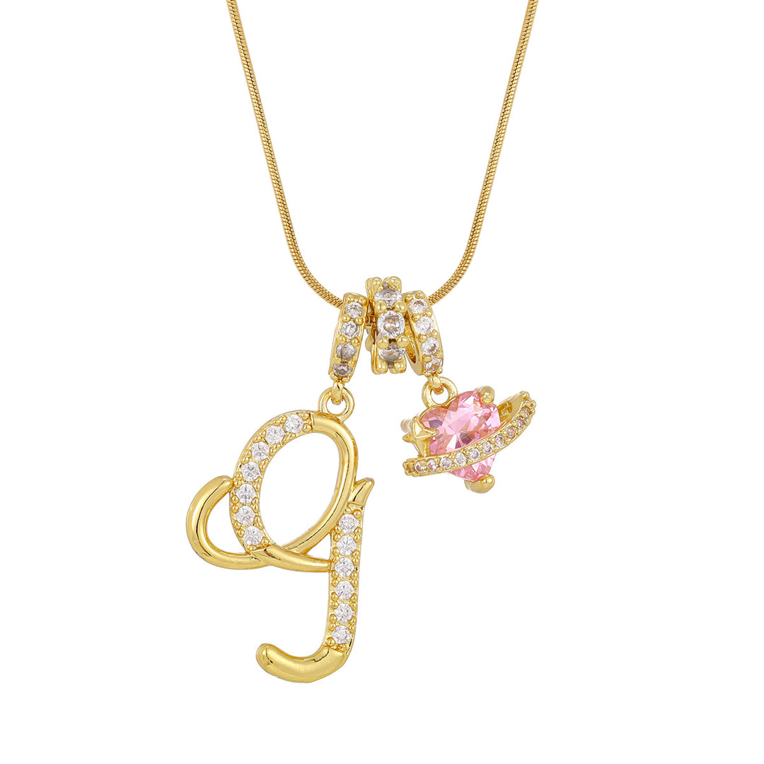 Personalized Letter Charm Necklace