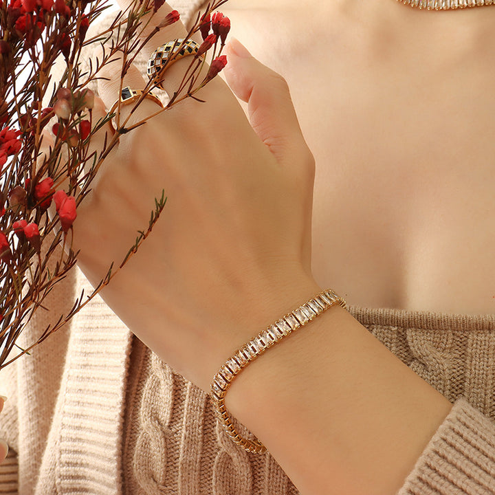 Luxe Zircon Color Bracelet