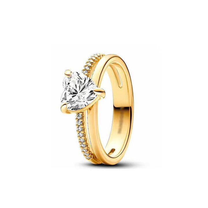 Heart Crystal Ring