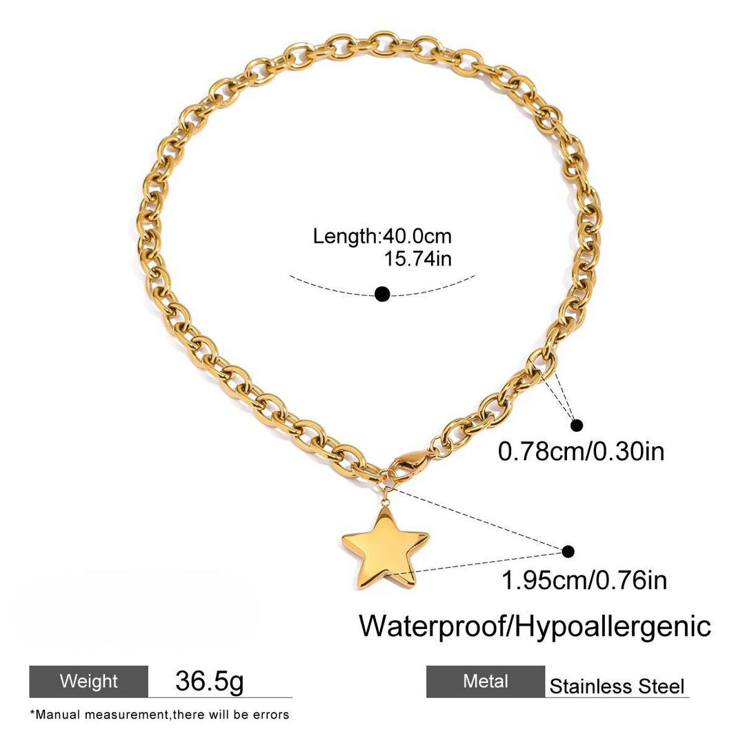 Star Charm Chain Necklace