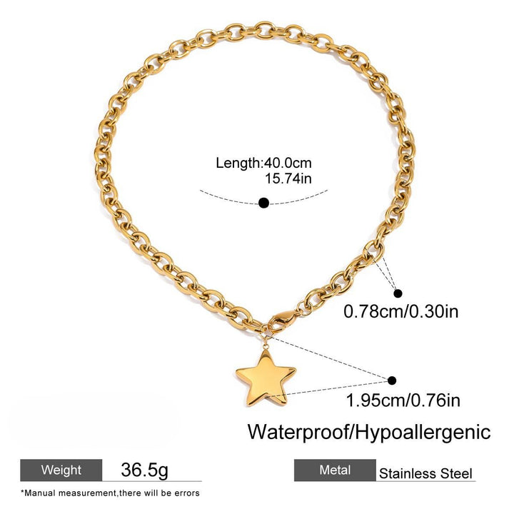 Star Charm Chain Necklace