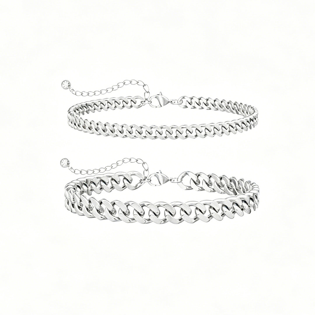 Double Layer Gold Anklet
