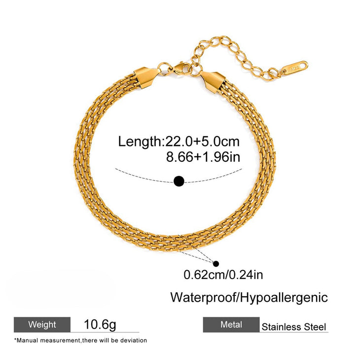 Woven Chain Anklet