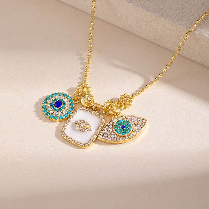Mystic Eye Charm Necklace