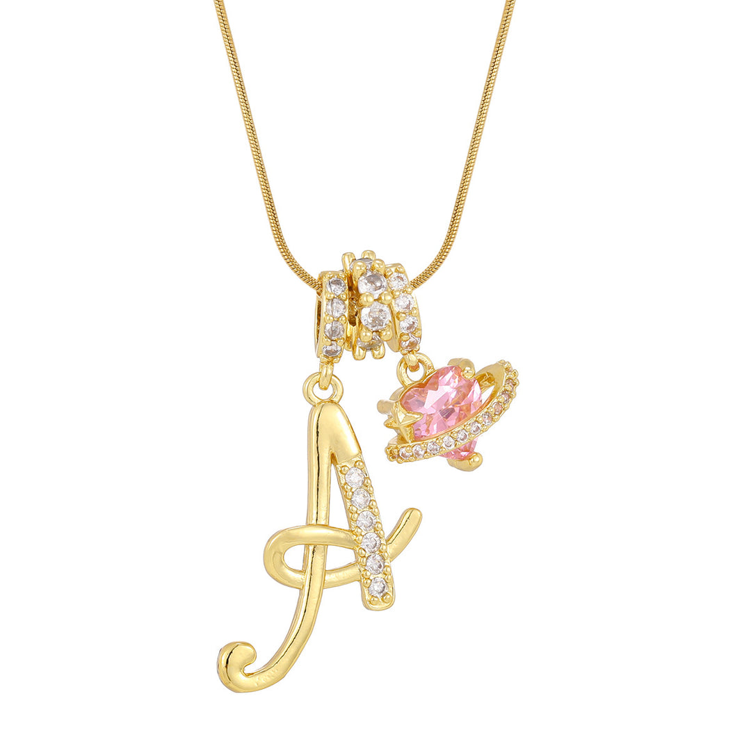 Personalized Letter Charm Necklace