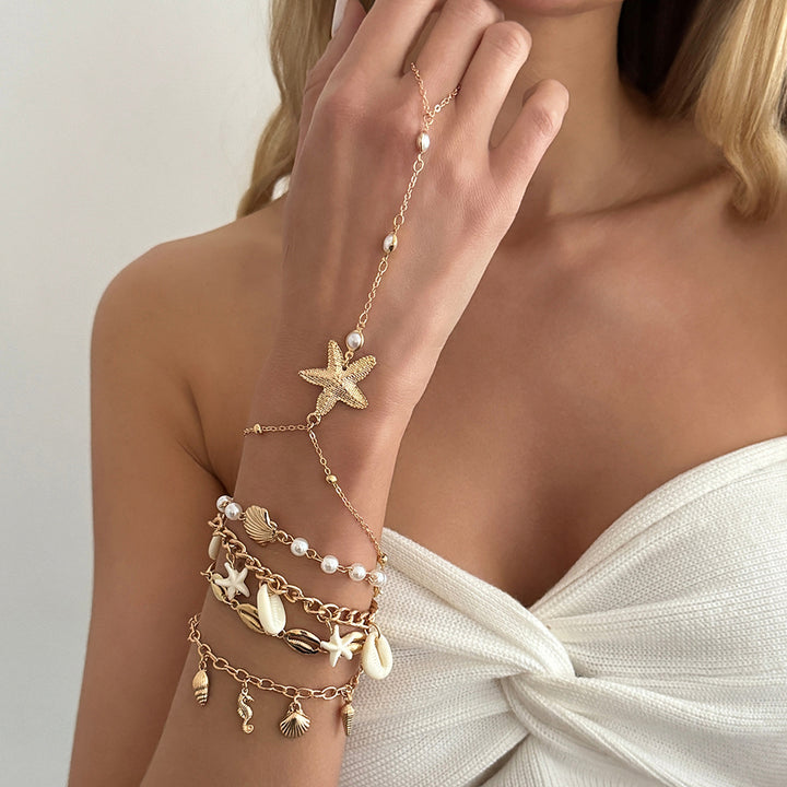 Ocean Breeze Charm Bracelet Set