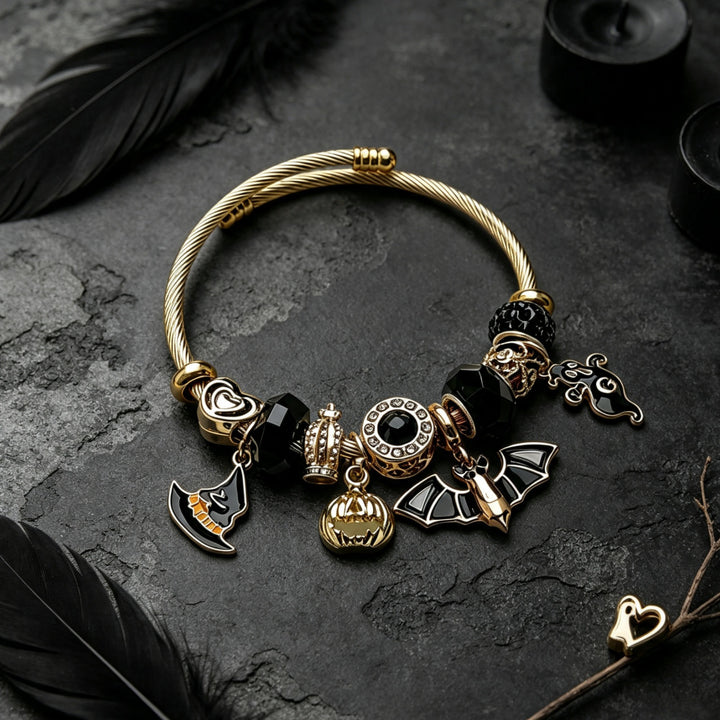 Halloween Charm Bangle