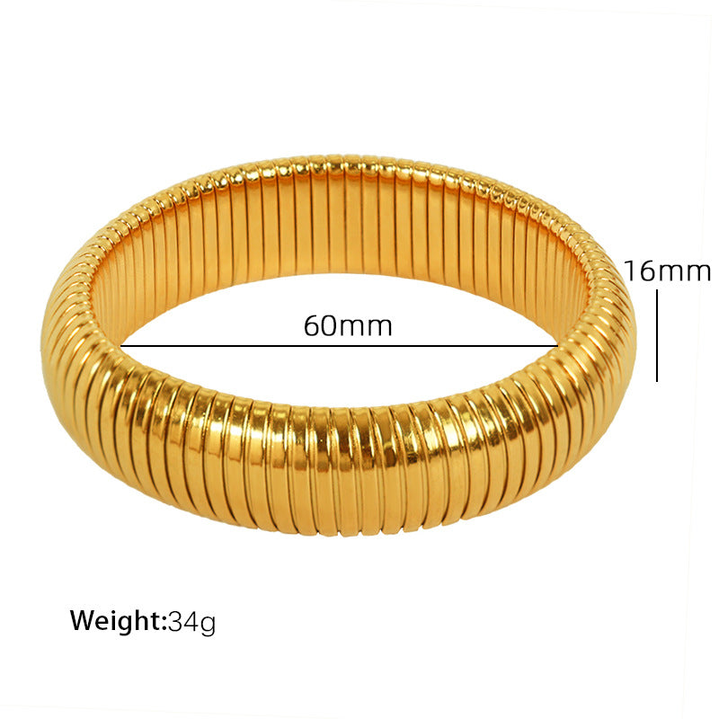 Snake Chain Bangle Bracelet