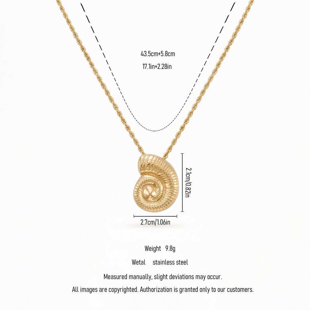 Nautilus Pendant Necklace
