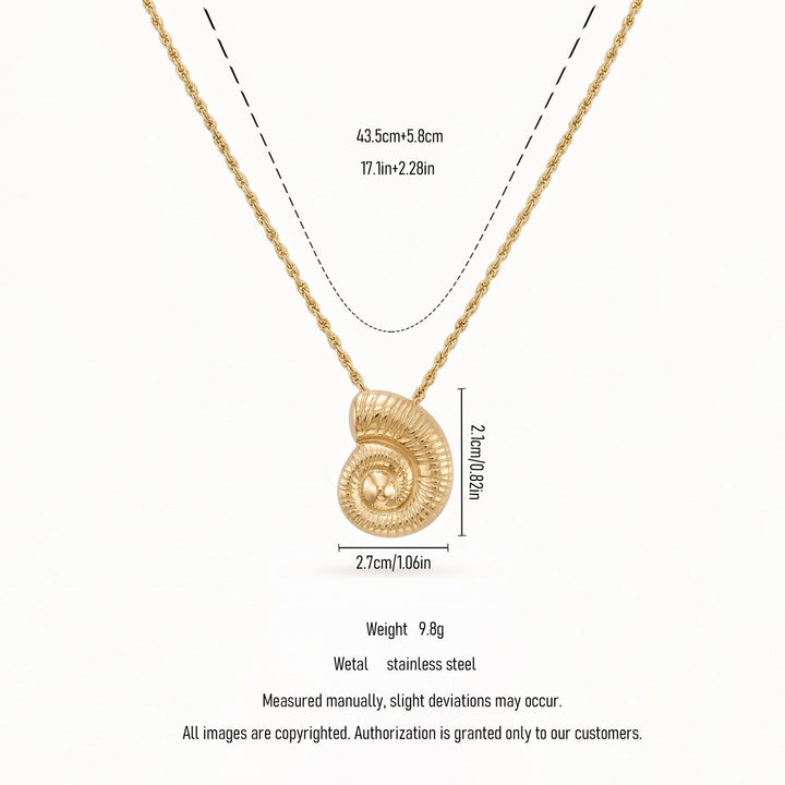 Nautilus Pendant Necklace