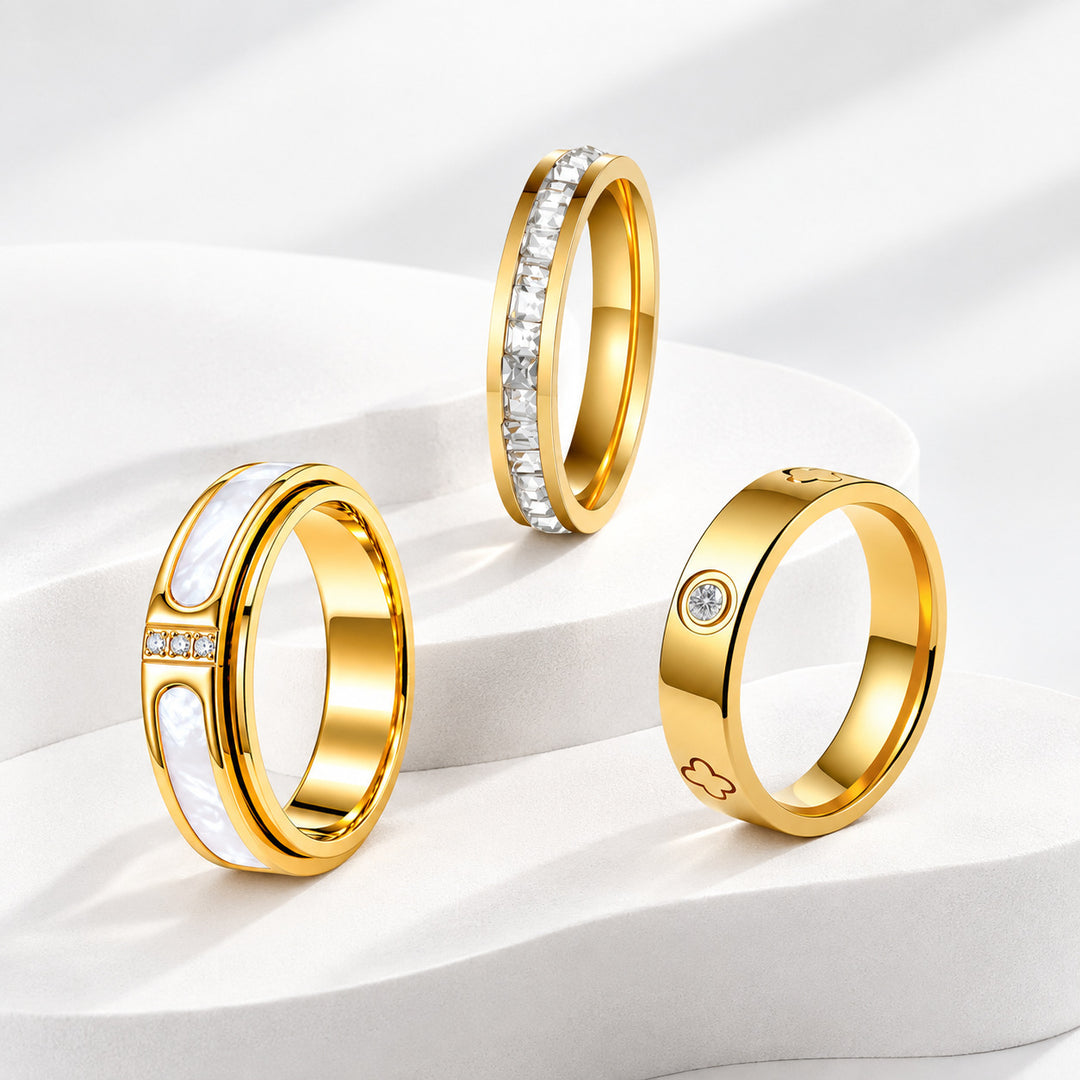 Luxe Gold Band Collection