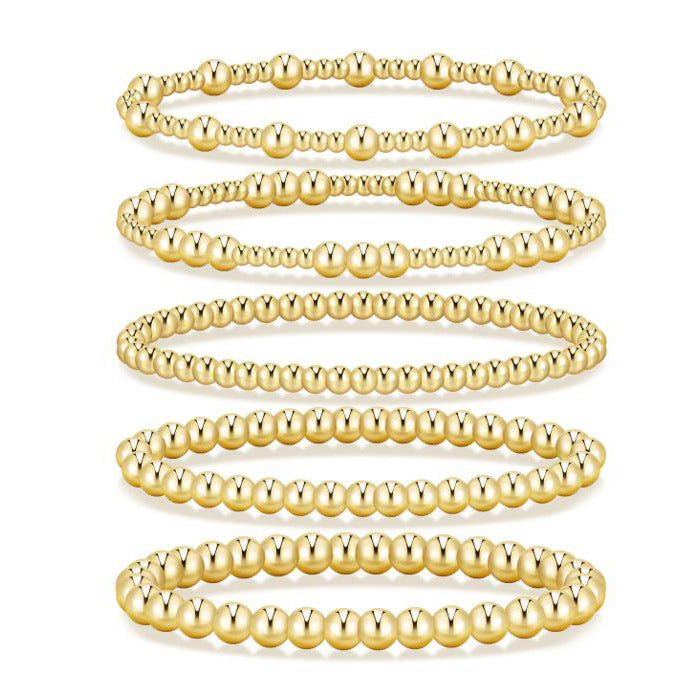 Beaded Stackable Bracelet Set
