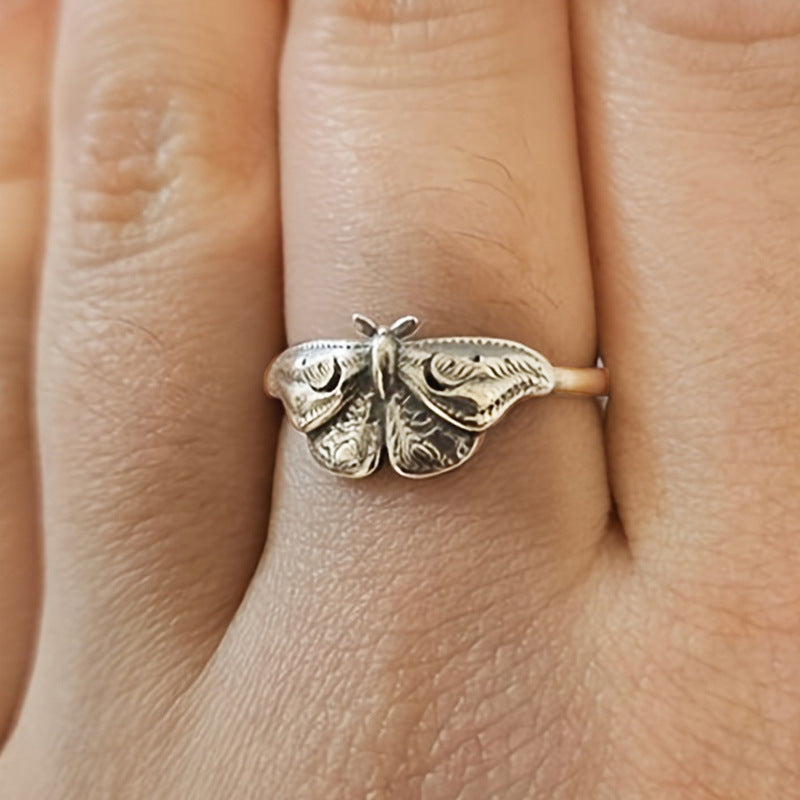 Vintage Moth Ring