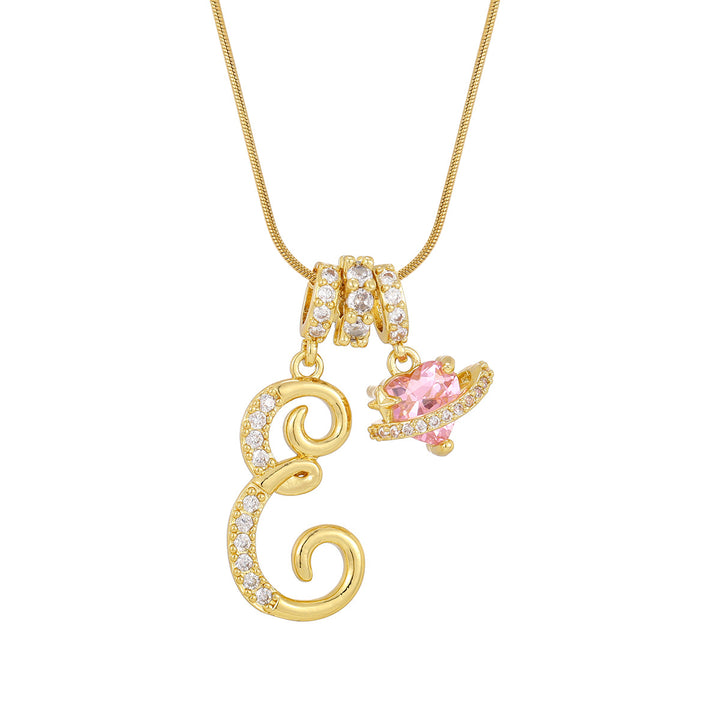 Personalized Letter Charm Necklace