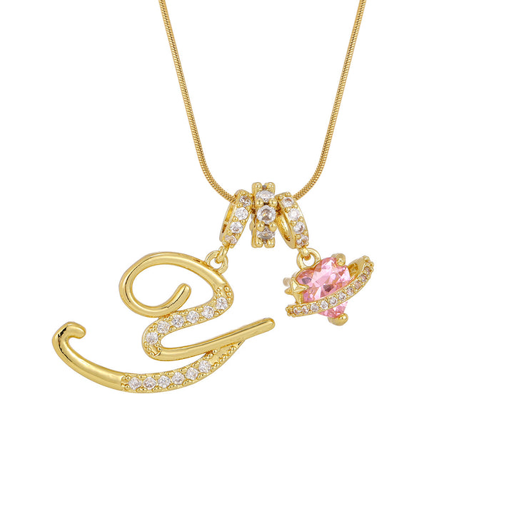 Personalized Letter Charm Necklace