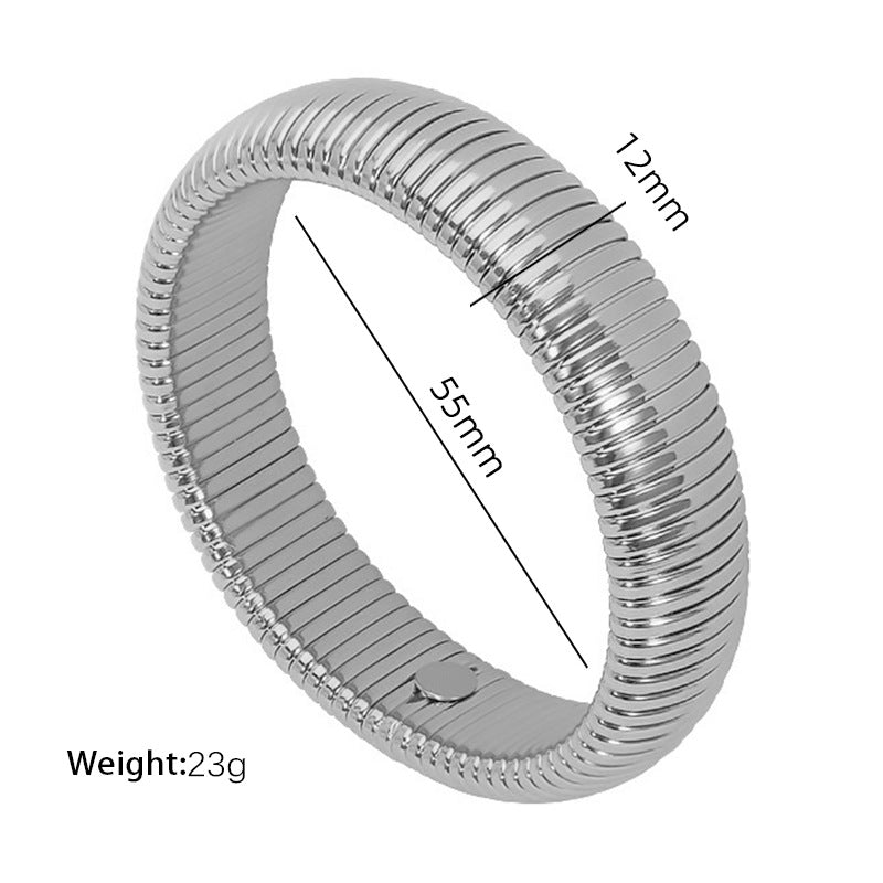 Snake Chain Bangle Bracelet