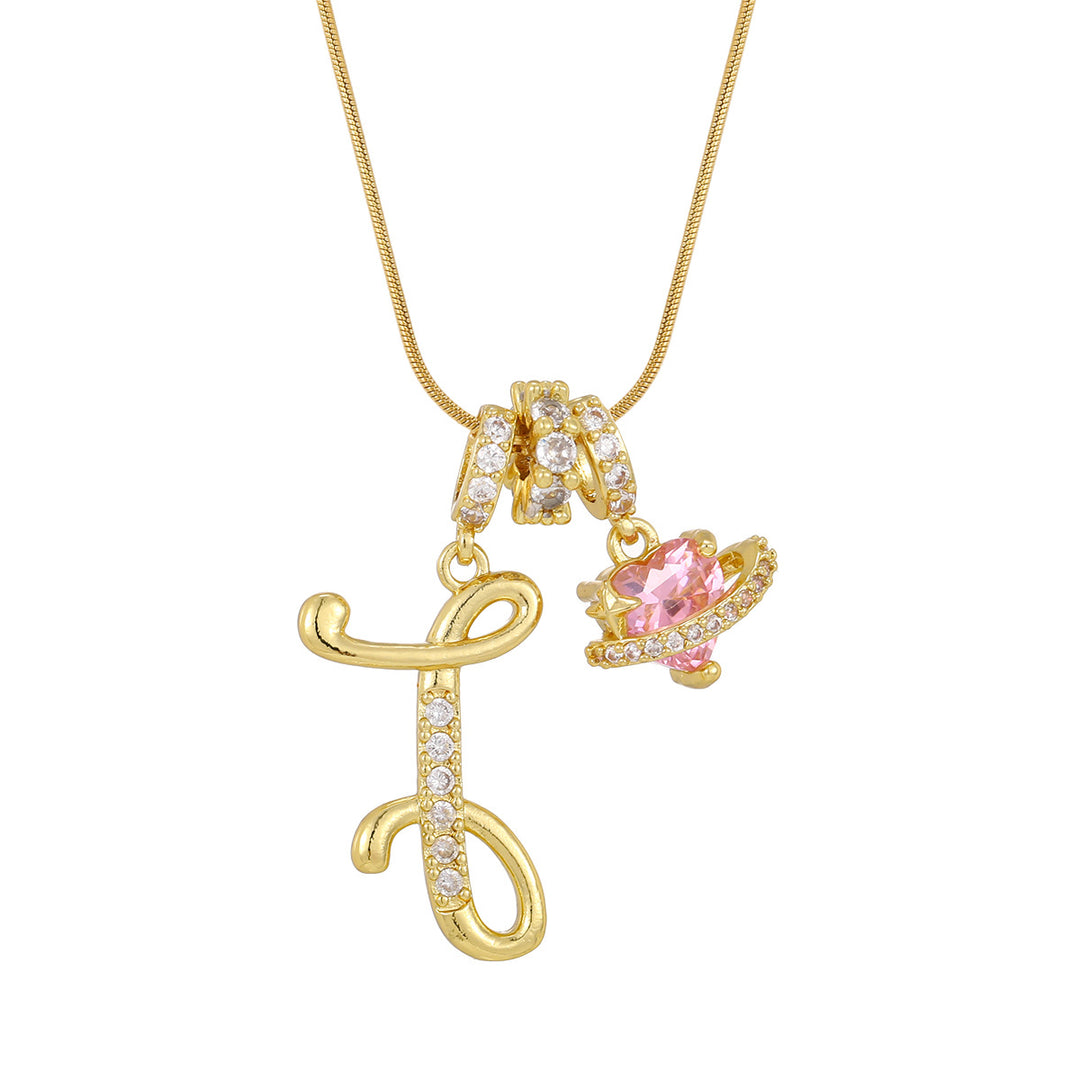 Personalized Letter Charm Necklace