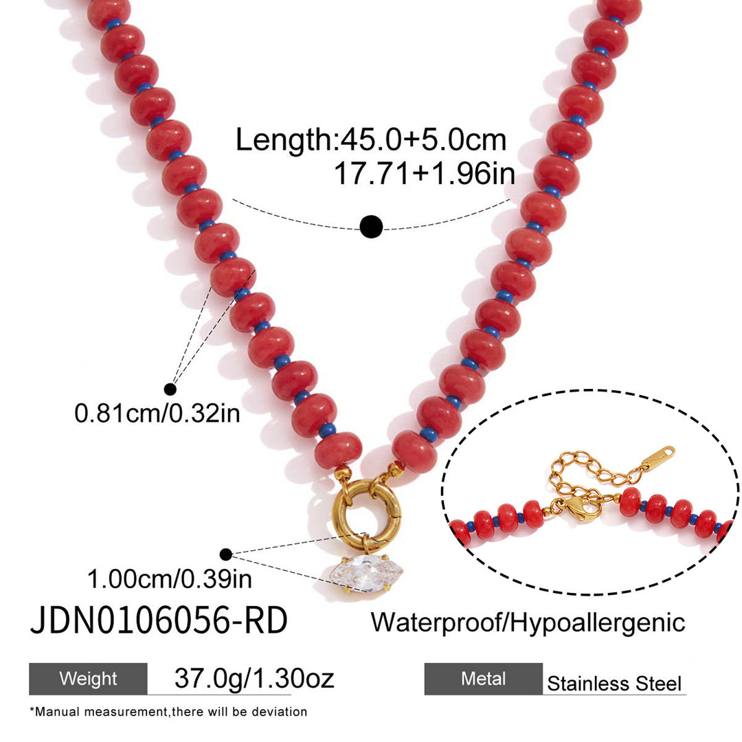 Beaded Charm Necklace